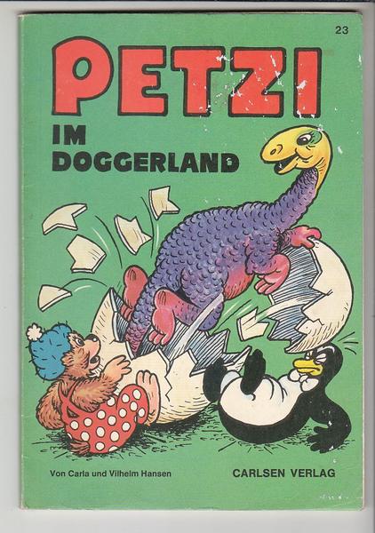 Petzi 23: Petzi im Doggerland (1. Auflage)