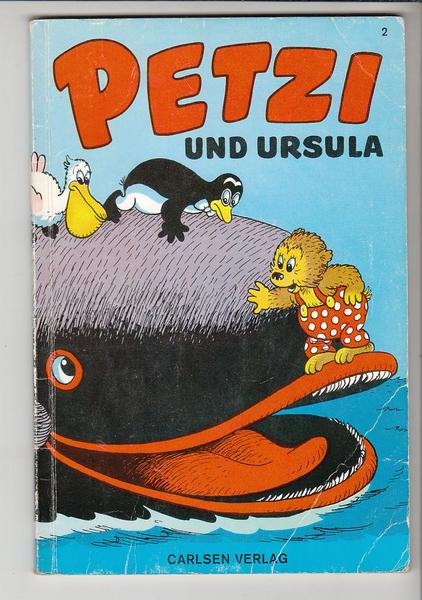 Petzi 2: Petzi und Ursula (höhere Auflagen, Hochformat)