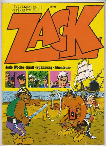 Zack 1972: Nr. 39:
