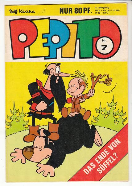 Pepito: 1973 (2. Jahrgang): Nr. 7