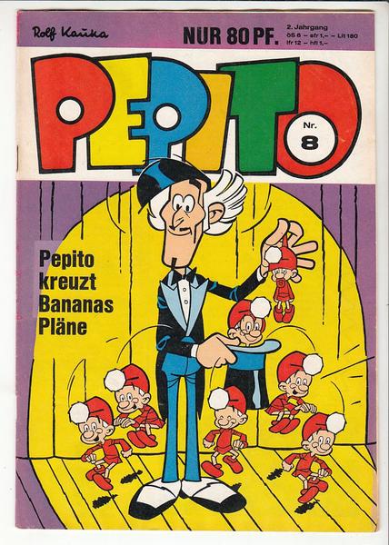 Pepito: 1973 (2. Jahrgang): Nr. 8
