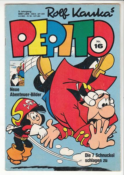 Pepito: 1974 (3. Jahrgang): Nr. 16