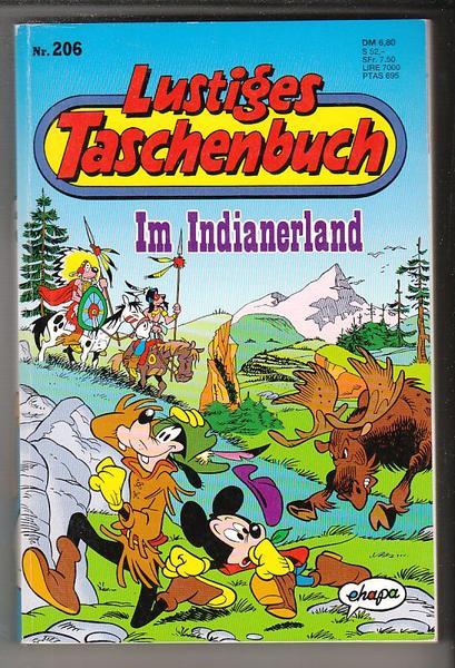 Walt Disneys Lustige Taschenbücher 206: Im Indianerland (LTB)