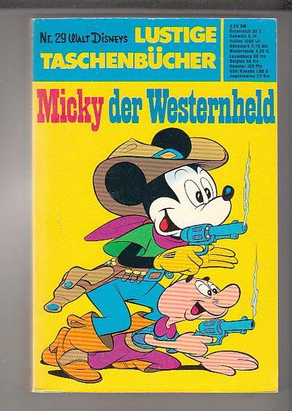 Walt Disneys Lustige Taschenbücher 29: Micky, der Westernheld (1. Auflage) (LTB)