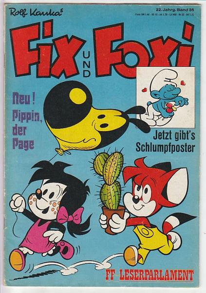 Fix und Foxi: 22. Jahrgang - Nr. 35