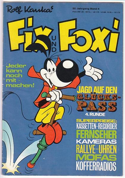 Fix und Foxi: 22. Jahrgang - Nr. 4