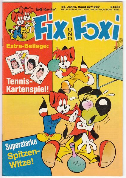 Fix und Foxi: 35. Jahrgang - Nr. 27