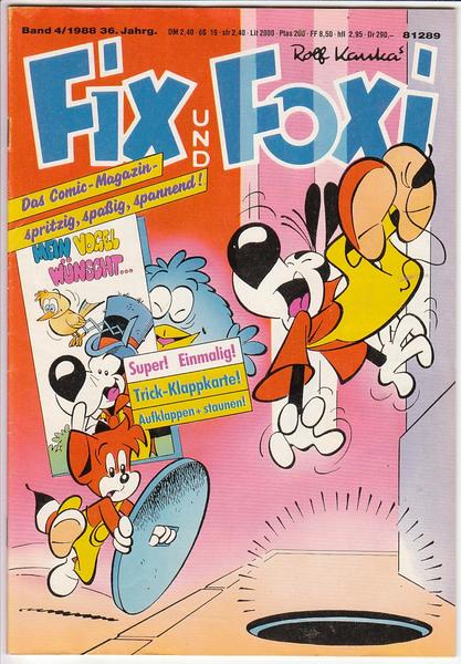 Fix und Foxi: 36. Jahrgang - Nr. 4
