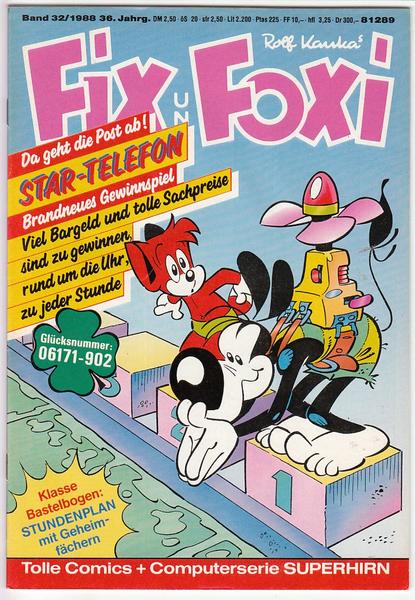 Fix und Foxi: 36. Jahrgang - Nr. 32