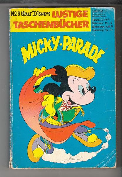 Walt Disneys Lustige Taschenbücher 6: Micky-Parade (1. Auflage) (LTB)