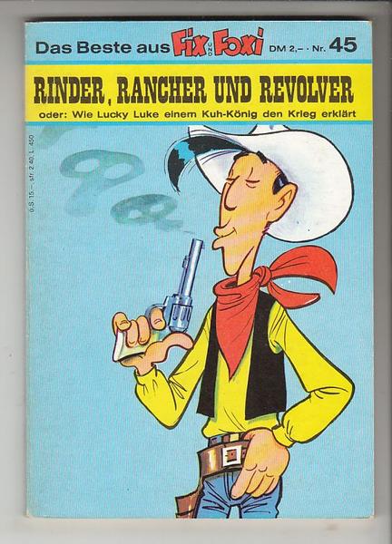 Kauka Super Serie 45: Lucky Luke: Rinder, Rancher und Revolver