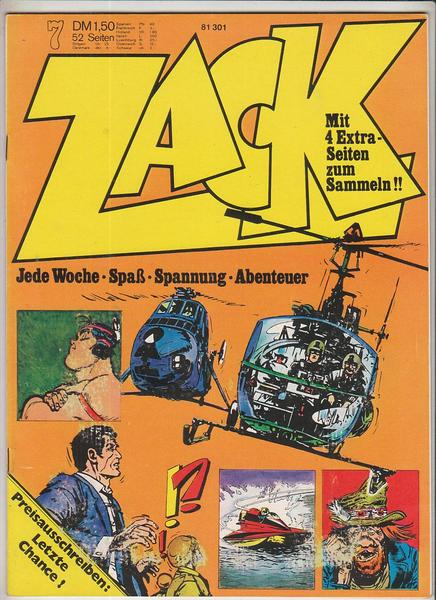 Zack 1973: Nr. 7: