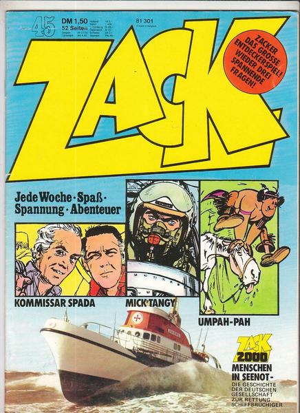Zack 1973: Nr. 45: