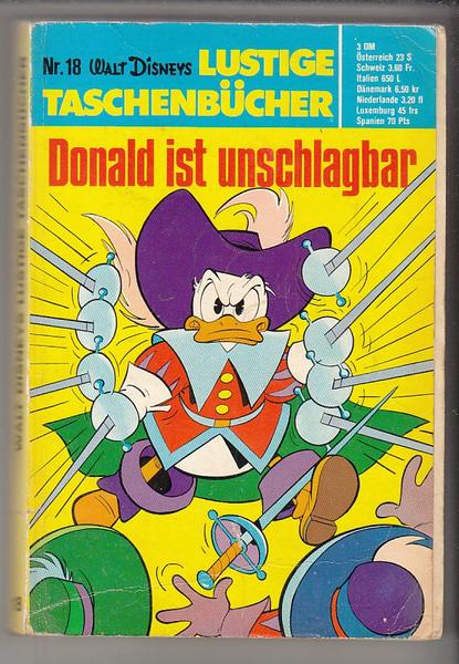 Walt Disneys Lustige Taschenbücher 18: Donald ist unschlagbar (1. Auflage) (LTB)