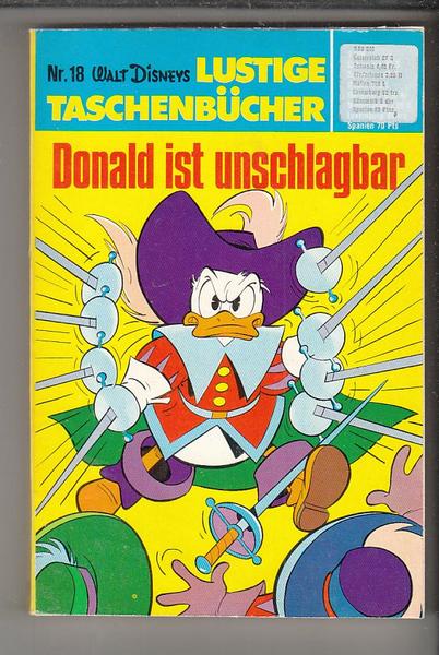 Walt Disneys Lustige Taschenbücher 18: Donald ist unschlagbar (1. Auflage) (LTB)
