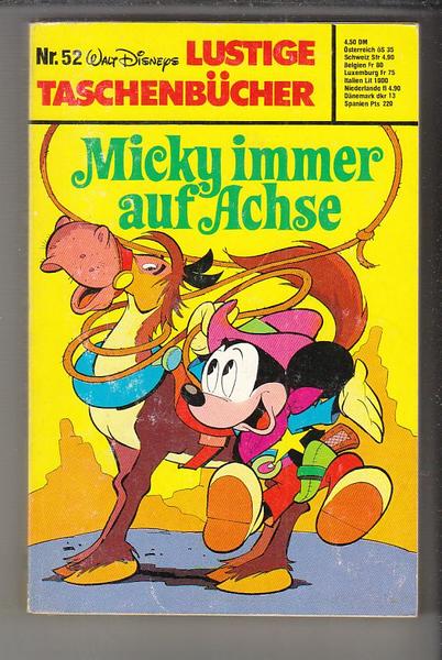 Walt Disneys Lustige Taschenbücher 52: Micky immer auf Achse (1. Auflage) (LTB)