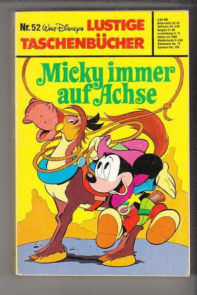Walt Disneys Lustige Taschenbücher 52: Micky immer auf Achse (1. Auflage) (LTB)