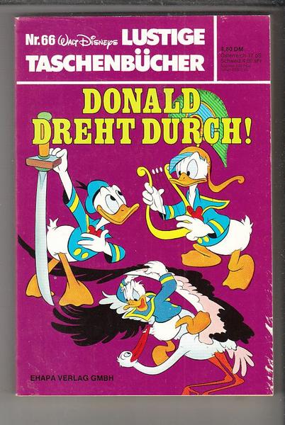 Walt Disneys Lustige Taschenbücher 66: Donald dreht durch (1. Auflage) (LTB)