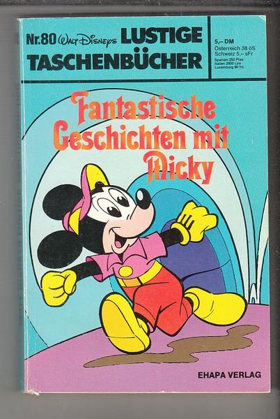 Walt Disneys Lustige Taschenbücher 80: Fantastische Geschichten mit Micky (1. Auflage) (LTB)