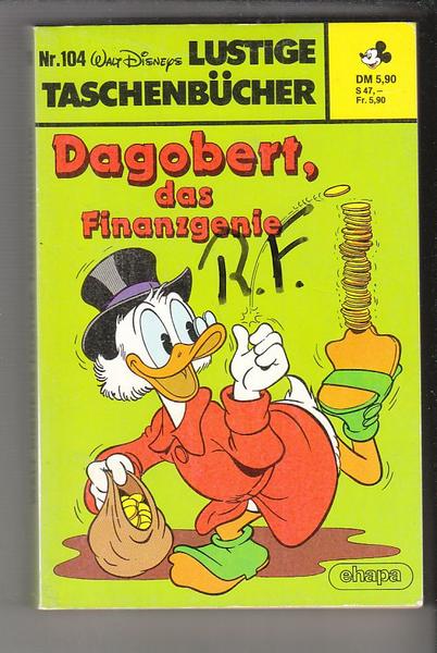 Walt Disneys Lustige Taschenbücher 104: Dagobert, das Finanzgenie (LTB)