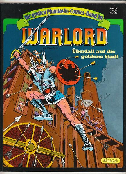 Die großen Phantastic-Comics 39: Warlord: Überfall auf die goldene Stadt