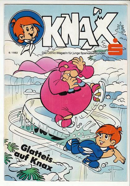 Knax 1982: Nr. 6: Glatteis auf Knax