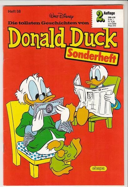 Die tollsten Geschichten von Donald Duck (Zweitauflage) 58:
