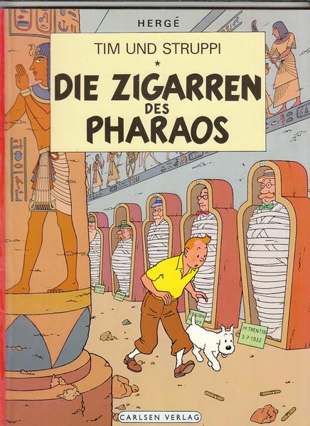 Tim und Struppi 5: Die Zigarren des Pharaos (höhere Auflagen)