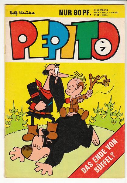 Pepito: 1973 (2. Jahrgang): Nr. 7