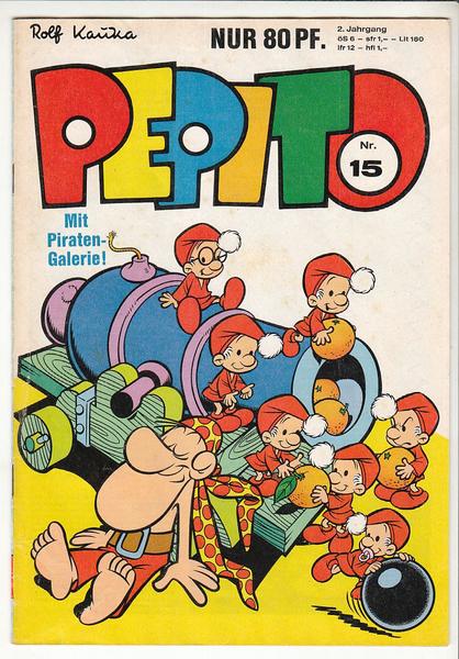 Pepito: 1973 (2. Jahrgang): Nr. 15