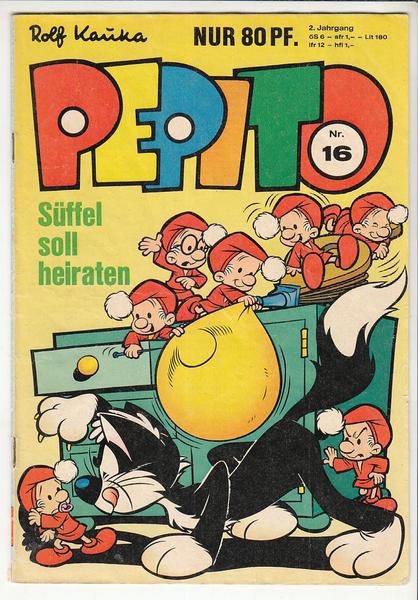 Pepito: 1973 (2. Jahrgang): Nr. 16
