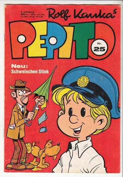Pepito: 1973 (2. Jahrgang): Nr. 25