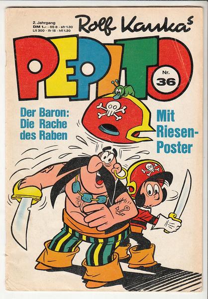 Pepito: 1973 (2. Jahrgang): Nr. 36