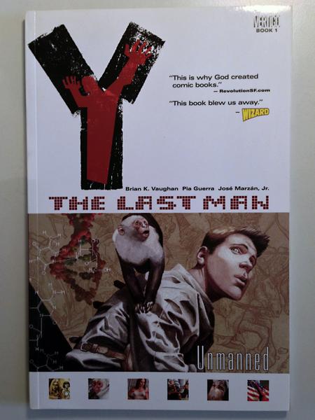 Y: The Last Man, Vol. 1: Unmanned TPB (Pia Guerra) Vertigo 2003