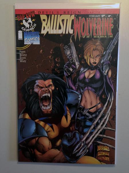 Devils Reign 4 Ballstic/Wolverine (Marvel/Top Cow) 1997
