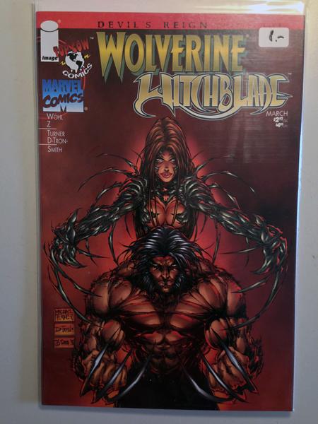 Devils Reign 5 Wolverine/Witchblade (Marvel/Top Cow) 1997