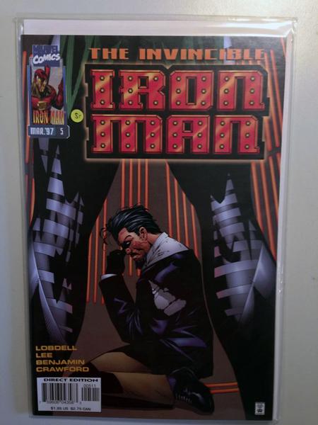 Iron Man Vol.2 #5 (Jim Lee) Marvel 1996