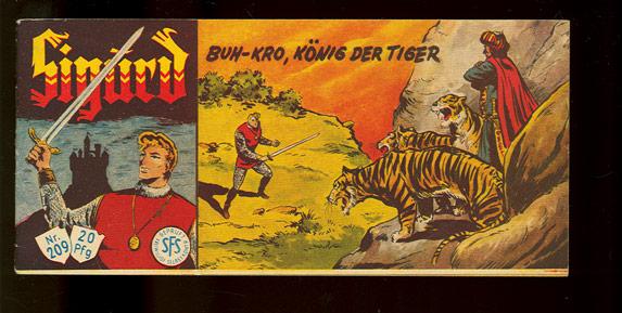 Sigurd 209: Buh-Kro, König der Tiger