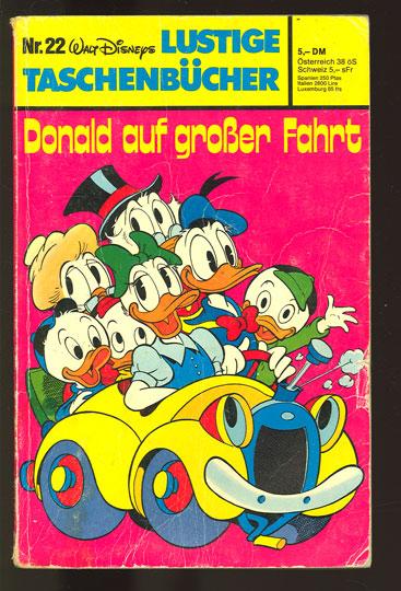 Walt Disneys Lustige Taschenbücher 22: Donald auf großer Fahrt (höhere Auflagen)