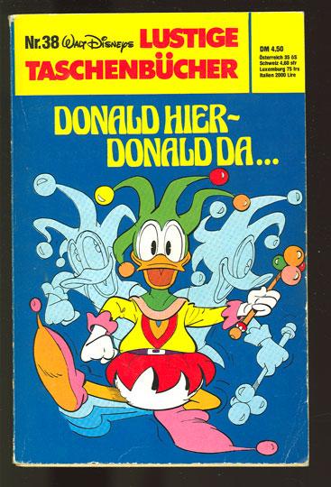 Walt Disneys Lustige Taschenbücher 38: Donald hier - Donald da (höhere Auflagen)