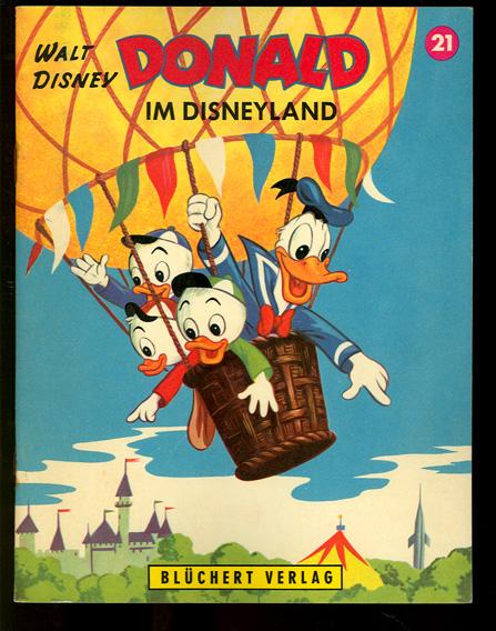 Kleine Blüchert Disney - Bücher 21  Donald im Disneyland