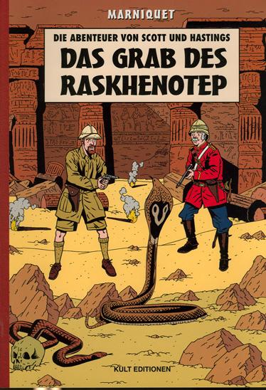 Die Abenteuer von Scott und Hastings: Das Grab des Raskhenotep (Softcover)