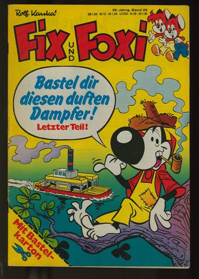 Fix und Foxi: 26. Jahrgang - Nr. 29