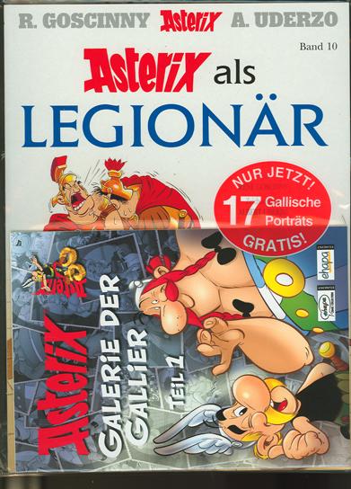 Asterix 10: Asterix als Legionär (höhere Auflagen, Softcover)