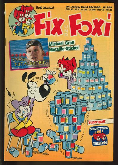 Fix und Foxi: 34. Jahrgang - Nr. 35