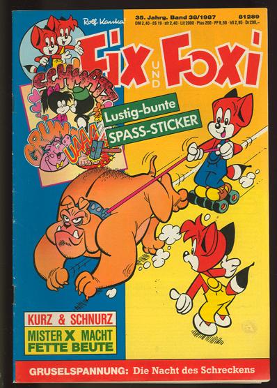 Fix und Foxi: 35. Jahrgang - Nr. 38