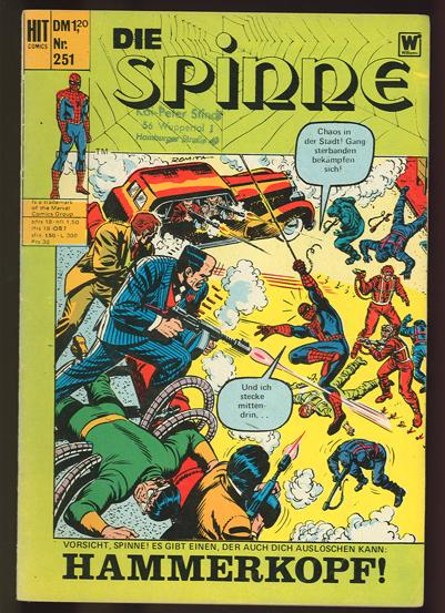 Hit Comics 251: Die Spinne