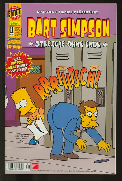 Bart Simpson 11: Streiche ohne Ende