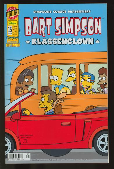 Bart Simpson 15: Klassenclown