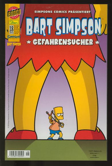 Bart Simpson 18: Gefahrensucher